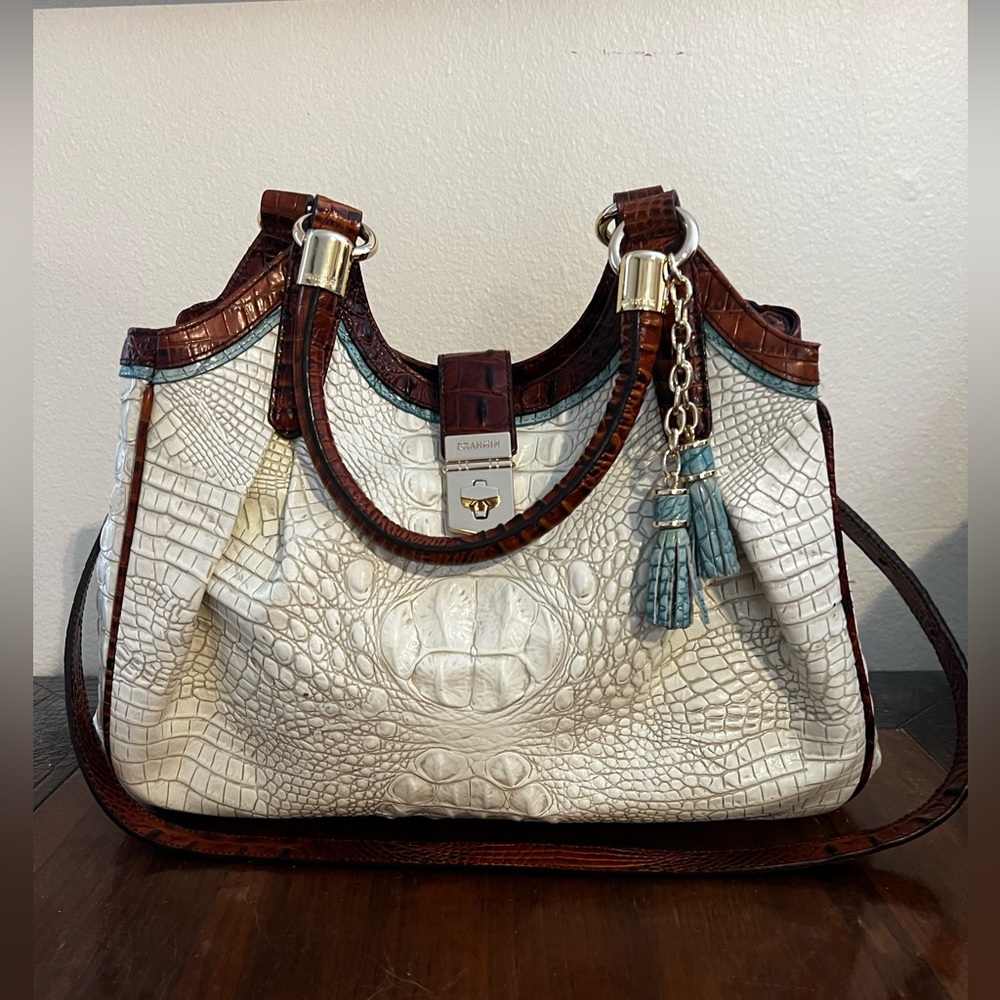 Brahmin Alligator Purse